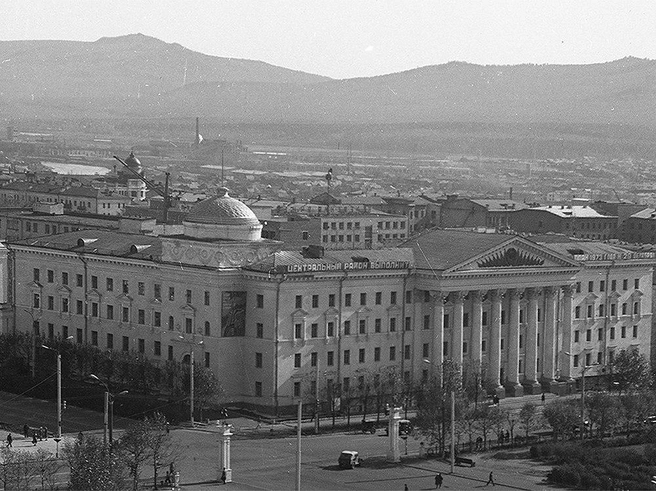 Управление Забайкальской железной дороги в 1973 году | Источник: «Чита — фото из прошлого» / vk.ru/chitapics