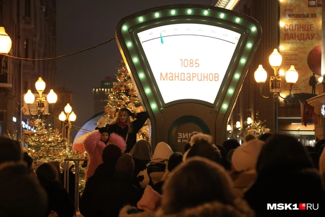 Мандариновые весы популярны как никогда | Источник: Татьяна Спиридонова / MSK1.RU