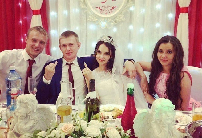 Евгений и Анастасия поженились в 2017 году | Источник: gergenreyder_svetlana / Instagram*
