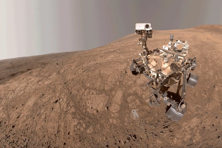Селфи марсохода | Источник: NASA