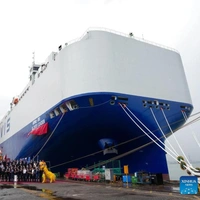 Китайцы построили самый большой в мире морской автомобилевоз. И отдали его соседям