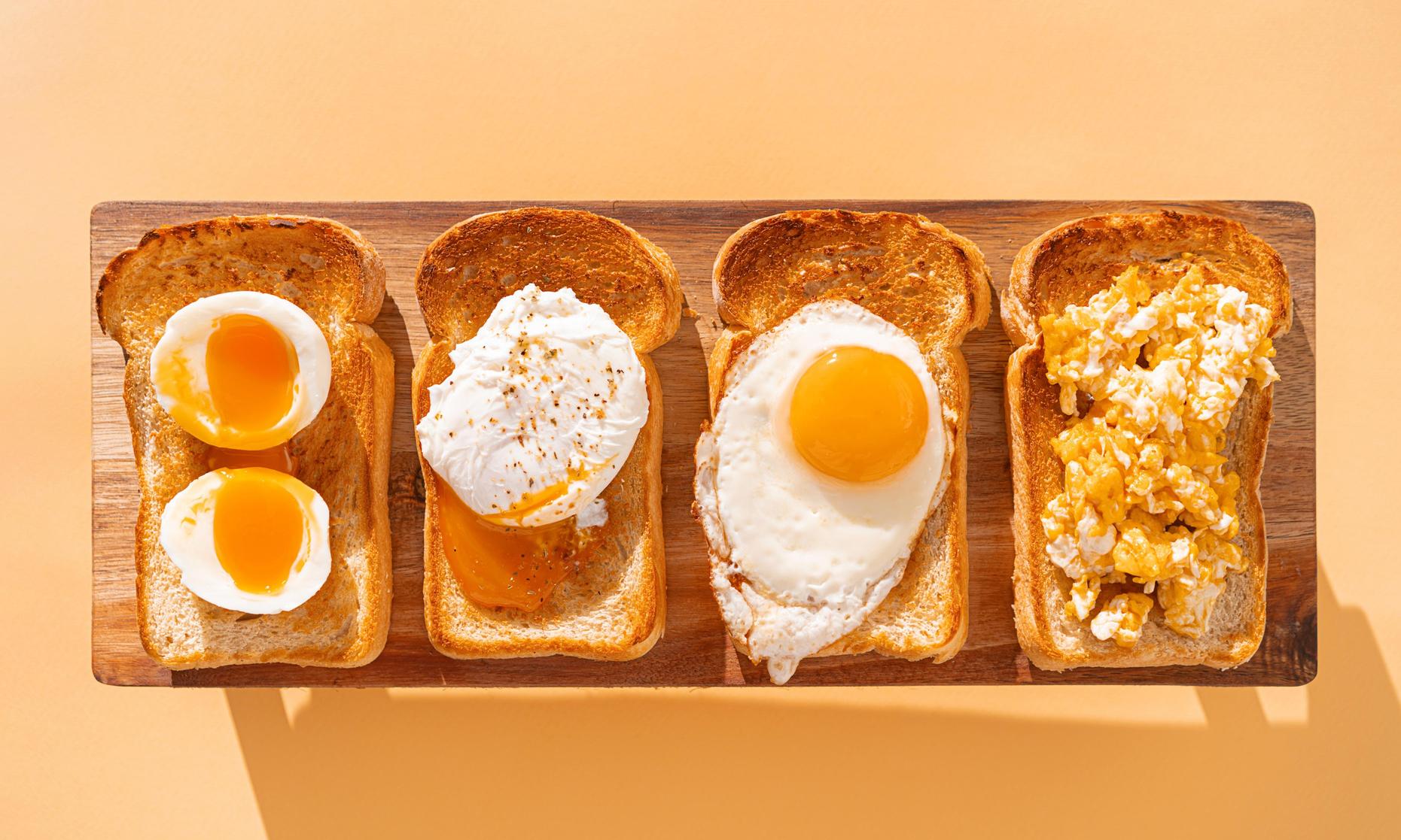 Рецепты завтраков из яиц