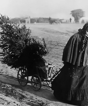 Винтажное и криповое Рождество: фотографии 1895–1930 годов