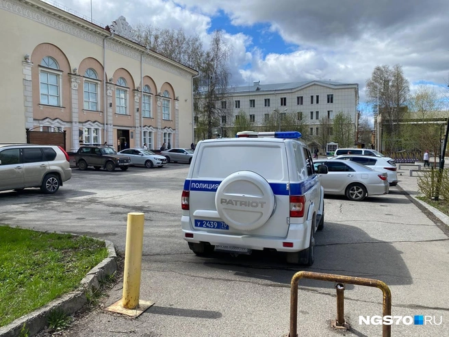 Полицейский автомобиль | Источник: Мария Лобанова / NGS70.RU