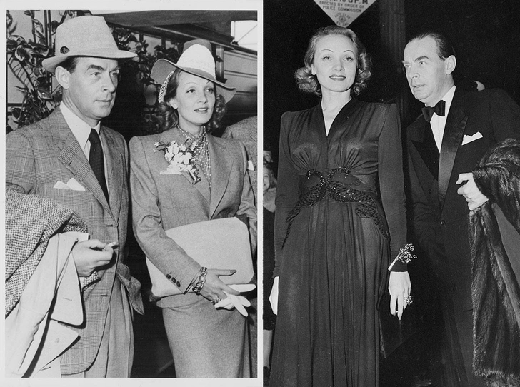 Эрих Мария Ремарк и Марлен Дитрих | marieclaire.ru