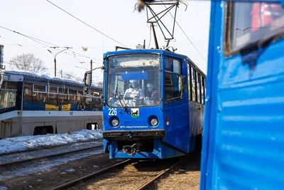 Trams Halted in Irkutsk After Sewage Spill