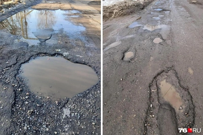 В Семибратове школьный автобус ездит по дороге с ямами