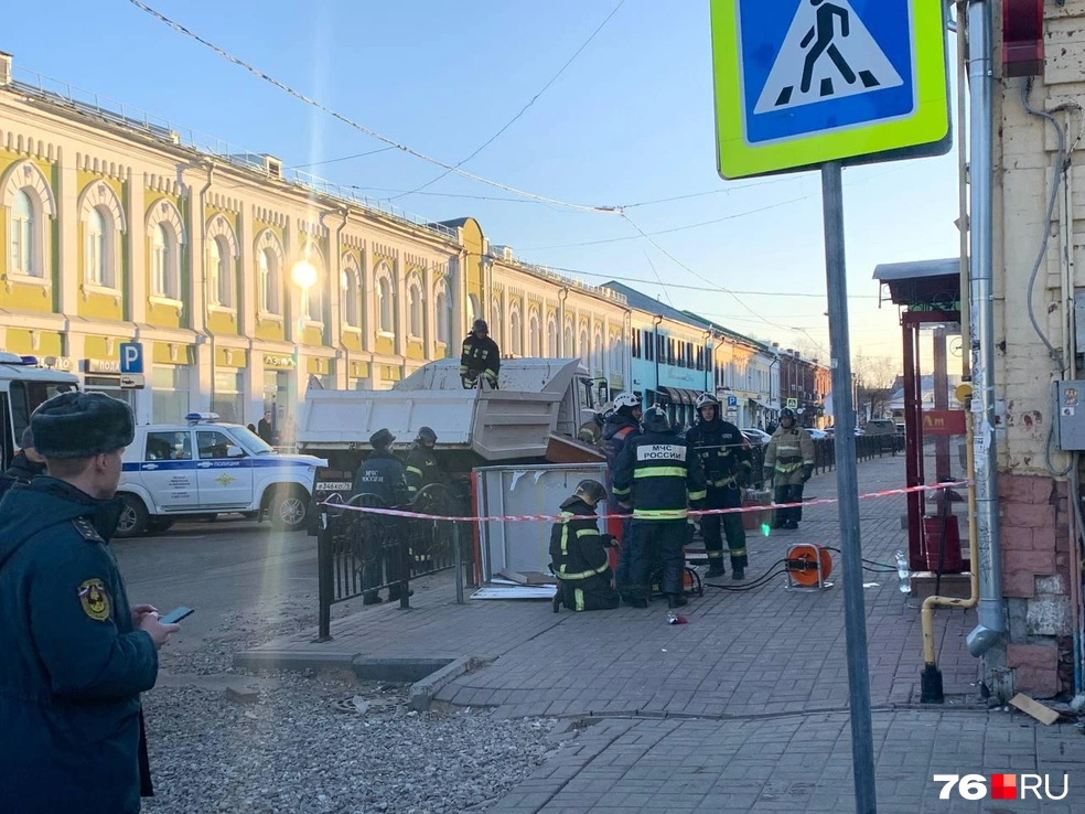 Происшествие случилось днем 20 марта в самом центре Ярославля | Источник: Полина Зайцева