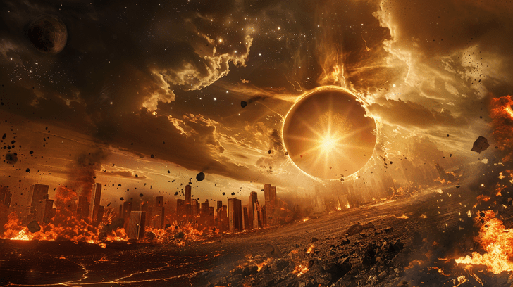 «Αποκάλυψη της καταστροφής και βίαιης αναταραχής»: η προφητεία του μοναχού Rigor για την έκλειψη ηλίου στις 8 Απριλίου 2024
