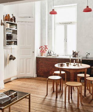Квартира 53 м² в пастельных тонах в Мальмё