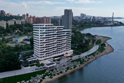 Cape Kungasny development: 15-story hotel, embankment by 2030