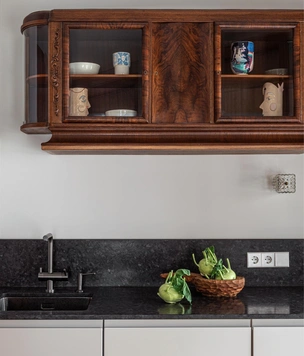 Интерьер недели: квартира 42 м² в Москве с винтажной мебелью