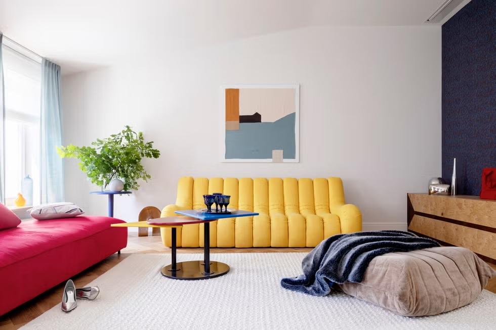 Яркая квартира в центре Варшавы | mcmaison.ru