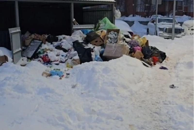 Жители ЖК «Легенда Платинум» жалуются на мусор и снег