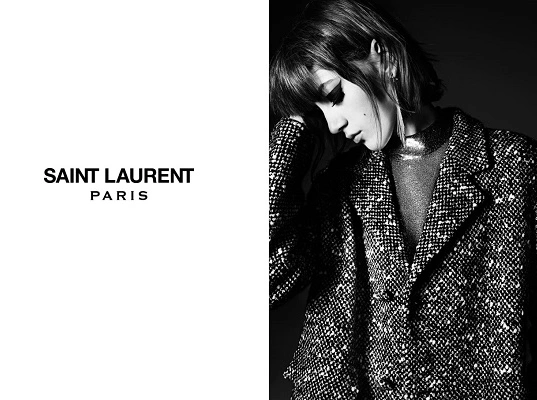 Вышла рекламная кампания Saint Laurent