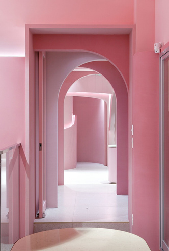 Розовый бутик Villa de Mûrir в Сеуле (фото 5.2)