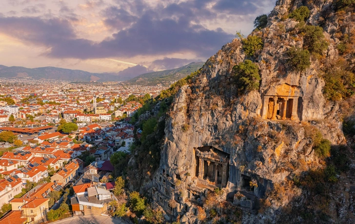 Гробницы Аминтаса | Источник: Shutterstock/Fotodom.ru