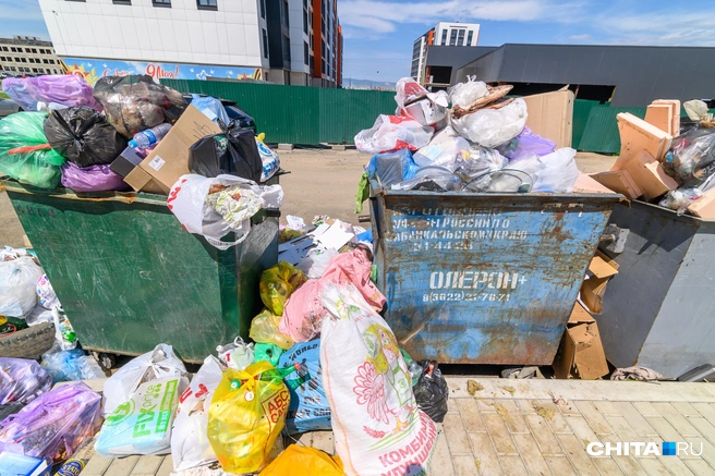 «Олерон+» не справляется с вывозом мусора в Забайкалье | Источник: Олег Фёдоров / CHITA.RU