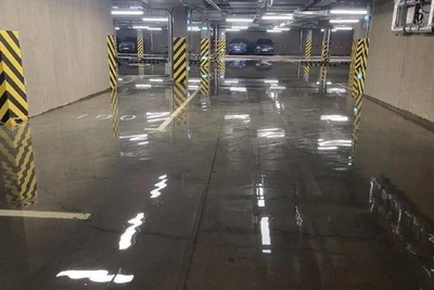 Underground Parking in St. Petersburg Flooded Again