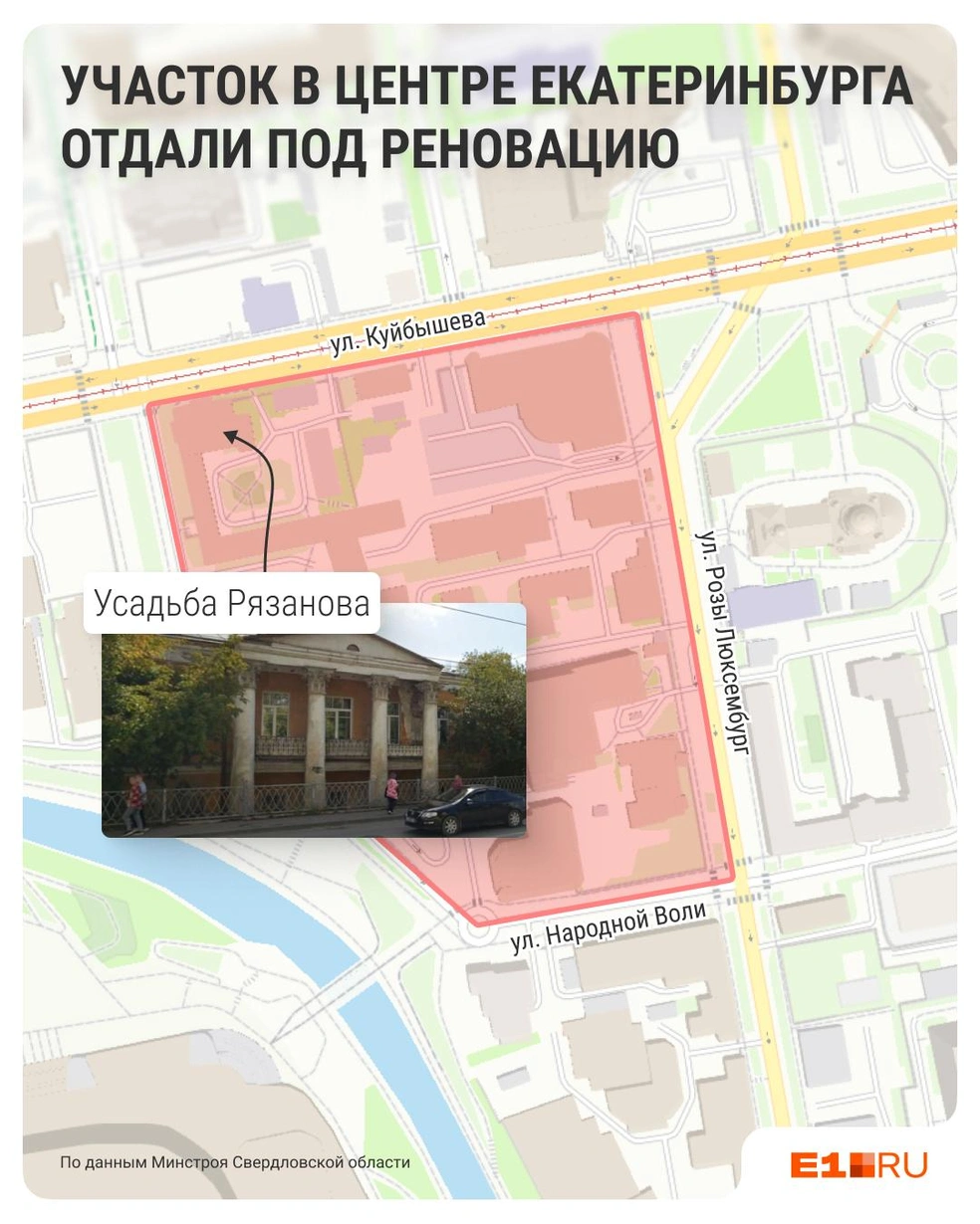 Точных границ участка, включенного в программу КРТ, пока нет | Источник: Филип Сапегин / E1.RU