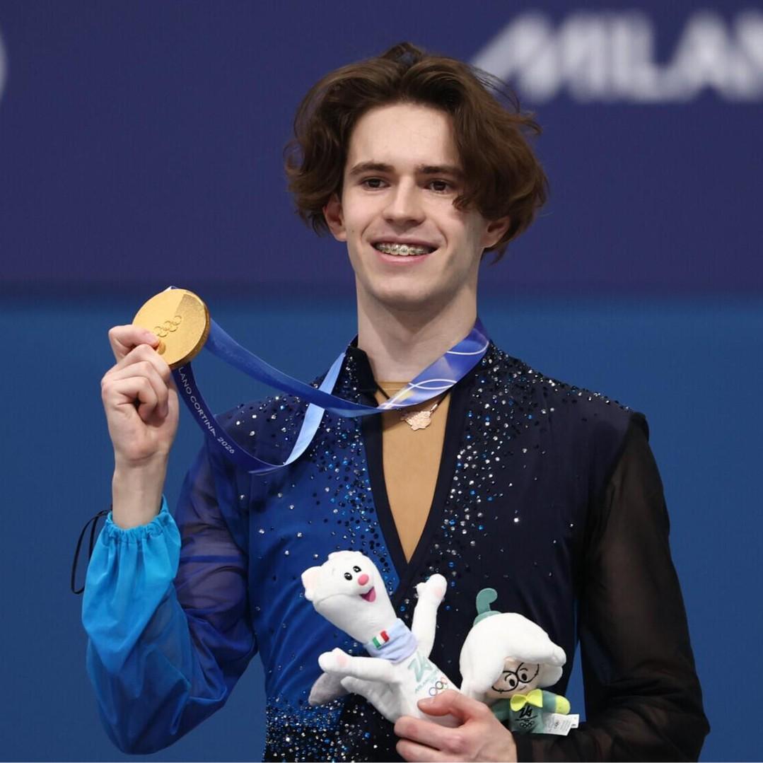 <p>Михаил Шайдоров, олимпийский чемпион 2026 года</p>