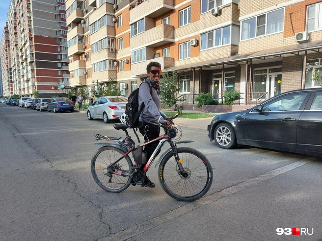Велосипед удобен во многих отношениях | Источник: Екатерина Железнова / 93.RU