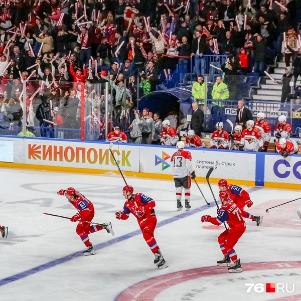Седьмая игра осталась за «Локомотивом» | Источник: Кирилл Поверинов / 76.RU