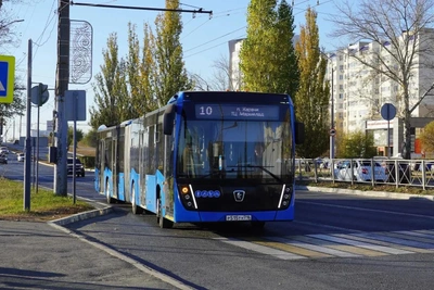 «Гармошка» КАМАЗ-6299 выйдет на маршрут № 10