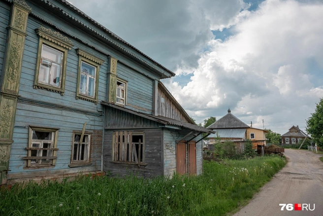 В селе есть заброшенные дома | Источник: Александр Куренной / 76.RU