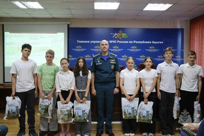 В Адыгее чествовали победителей «Школы безопасности 2026»