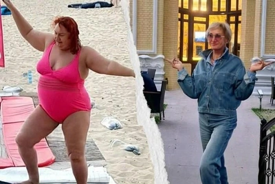 Siberian woman loses 62 kg, learns paragliding