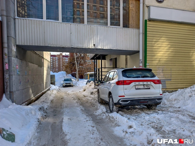 Лучше места не нашлось | Источник: Булат Салихов / UFA1.RU