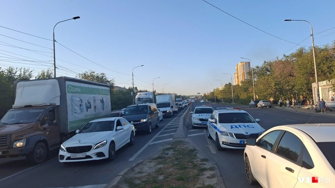 Водитель грузовика ехал в Астраханскую область | Источник: Тимофей Крылов