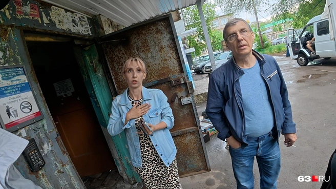 Анна и ее отец Алексей временно живут у знакомых | Источник: Алексей Ногинский / 63.RU