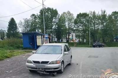 Ребенок на велосипеде попал под авто в Елизове