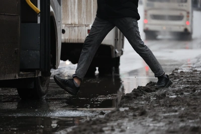 На Урале в автобусном парке сгорела половина автобусов