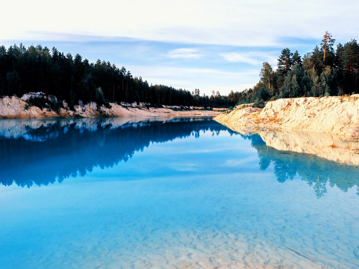 Каолиновый Карьер в Южном Урале