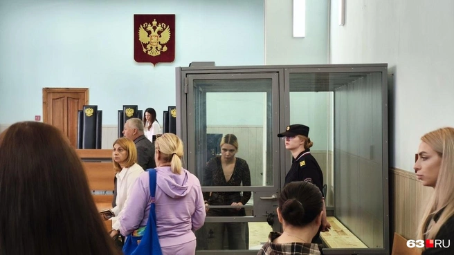 Екатерина Тархова на этом заседании не задавала вопросов свидетелям | Источник: Илья Овсянников / 63.RU