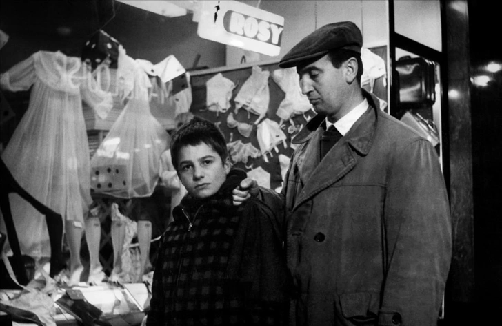 Кадр из фильма «Четыреста ударов»