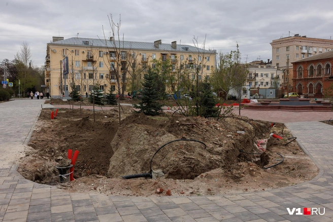 Предназначение траншеи остается неизвестным | Источник: Алексей Волхонский / V1.RU