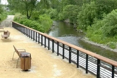 В Долинске летом откроется благоустроенная набережная