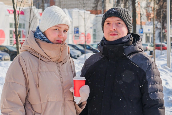 Владу и Ане понравились экотропы, но уборкой снега в городе они недовольны | Источник: Тимофей Калмаков / 59.RU