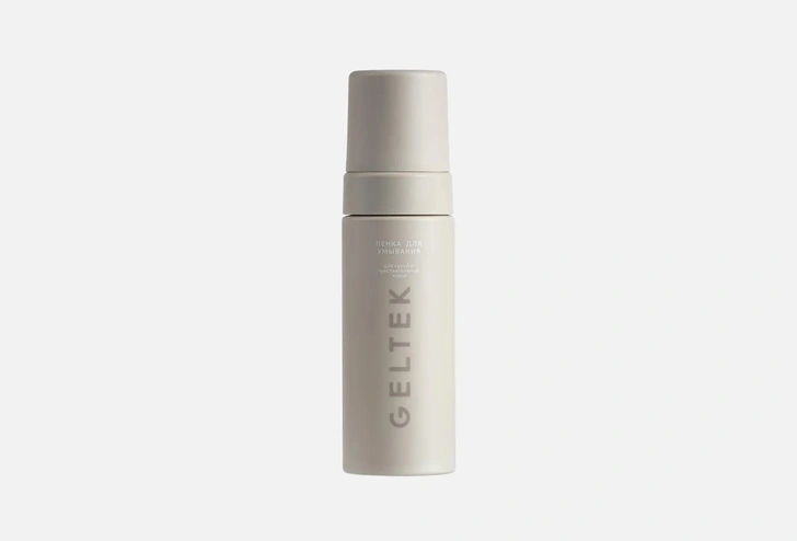 Пенка для умывания для сухой и чувствительной кожи, Гельтек