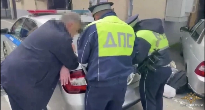 От медосвидетельствования водитель отказался | Источник: police_sochi / t.me