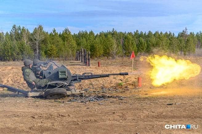 В Забайкалье воины готовятся к боевым действиям | Источник: Олег Фёдоров / CHITA.RU