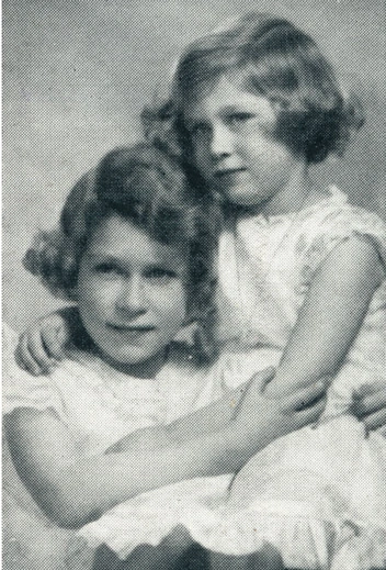 Принцессы Елизавета и Маргарет, 1937
