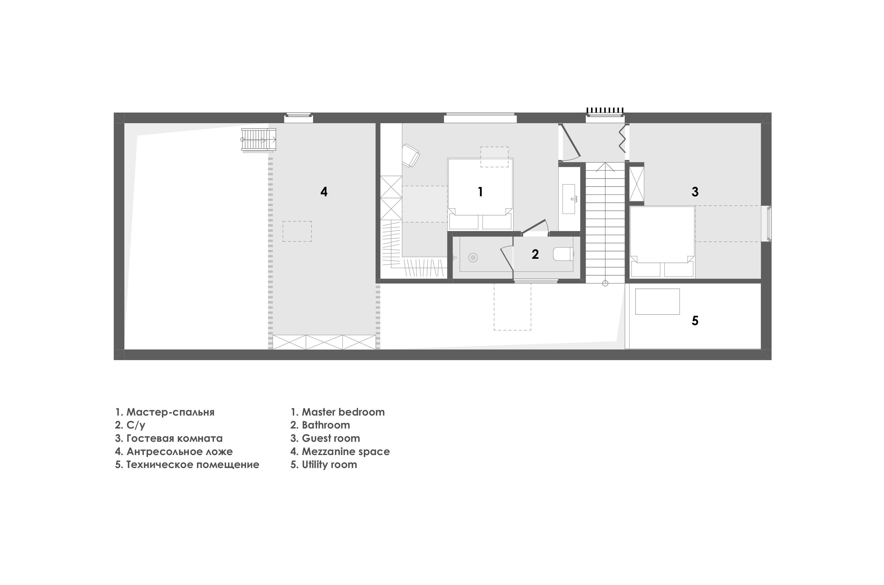 Современная архитектура: деревянный дом 134 м² в Сибири | myDecor