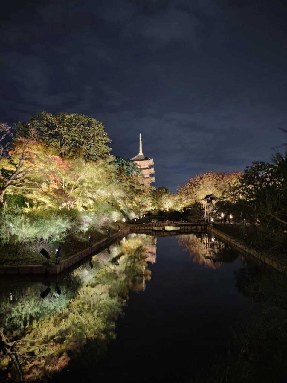 Единственное место, где новосибирцы увидели уличное освещение, кроме больших городов, — специальный фестиваль подсветки в парке при храме | Источник: Полина Захарова