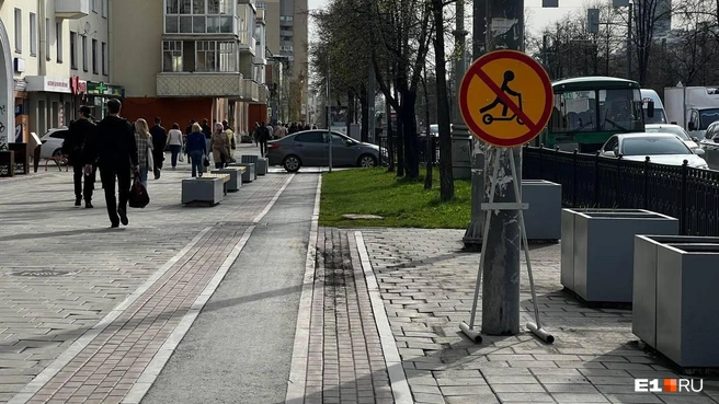 Эти знаки выставлены для пользователей частных СИМ | Источник: Максим Бутусов / E1.RU