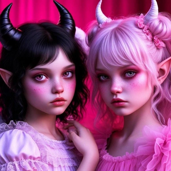 [тест] Кто ты в отношениях — ангел или чертенок? | Источник: Шедеврум | theGirl
